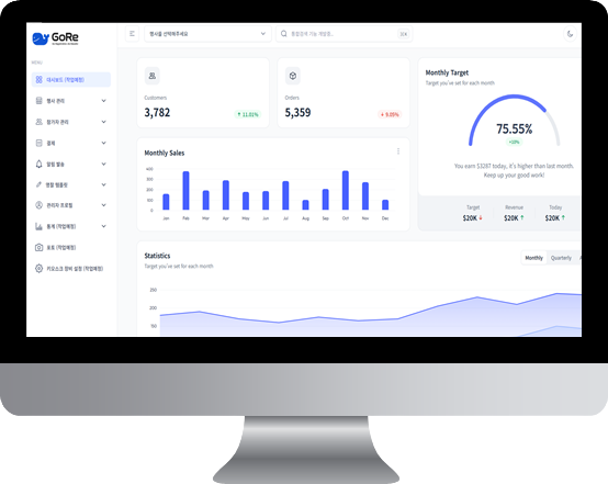 Go-Re Dashboard